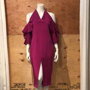Cushnie Et Ochs Cold Shoulder Dress Size 6 New!